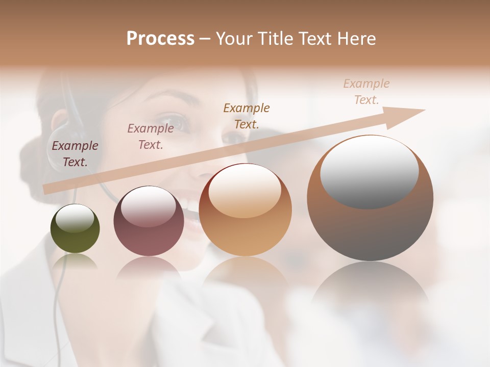 Striped Eating Sweet PowerPoint Template