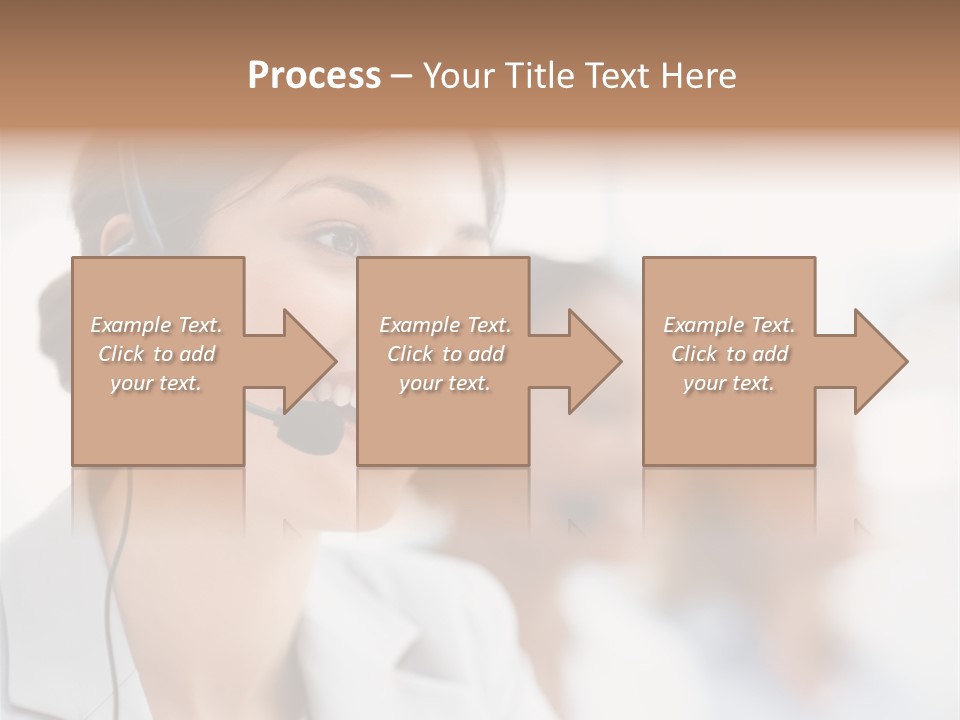 Striped Eating Sweet PowerPoint Template