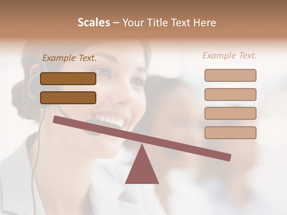 Striped Eating Sweet PowerPoint Template