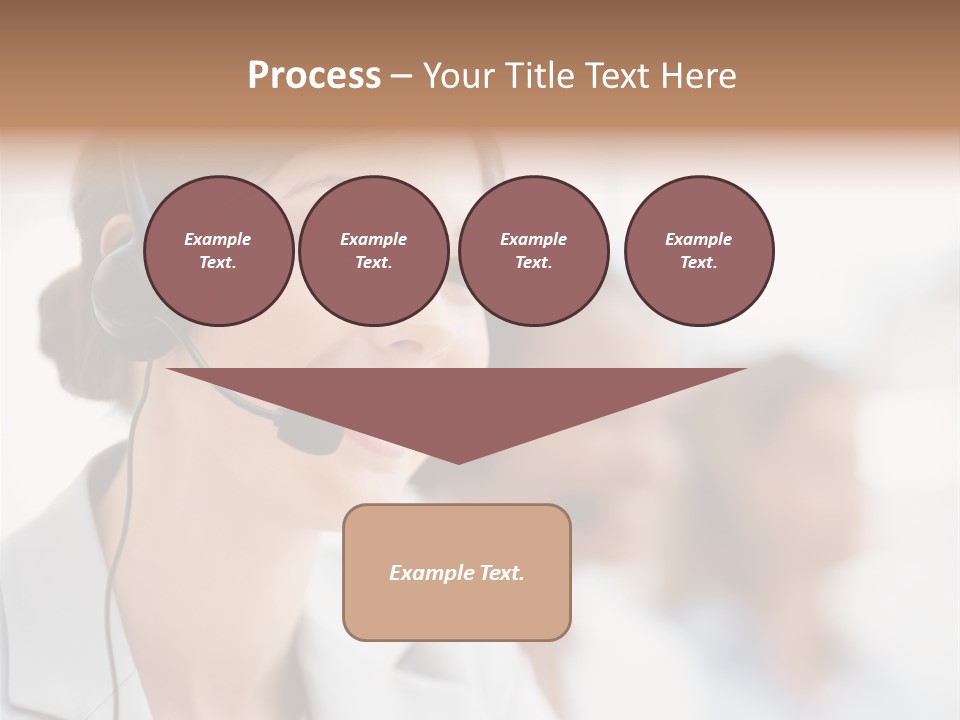Striped Eating Sweet PowerPoint Template