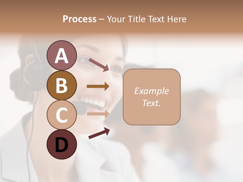 Striped Eating Sweet PowerPoint Template