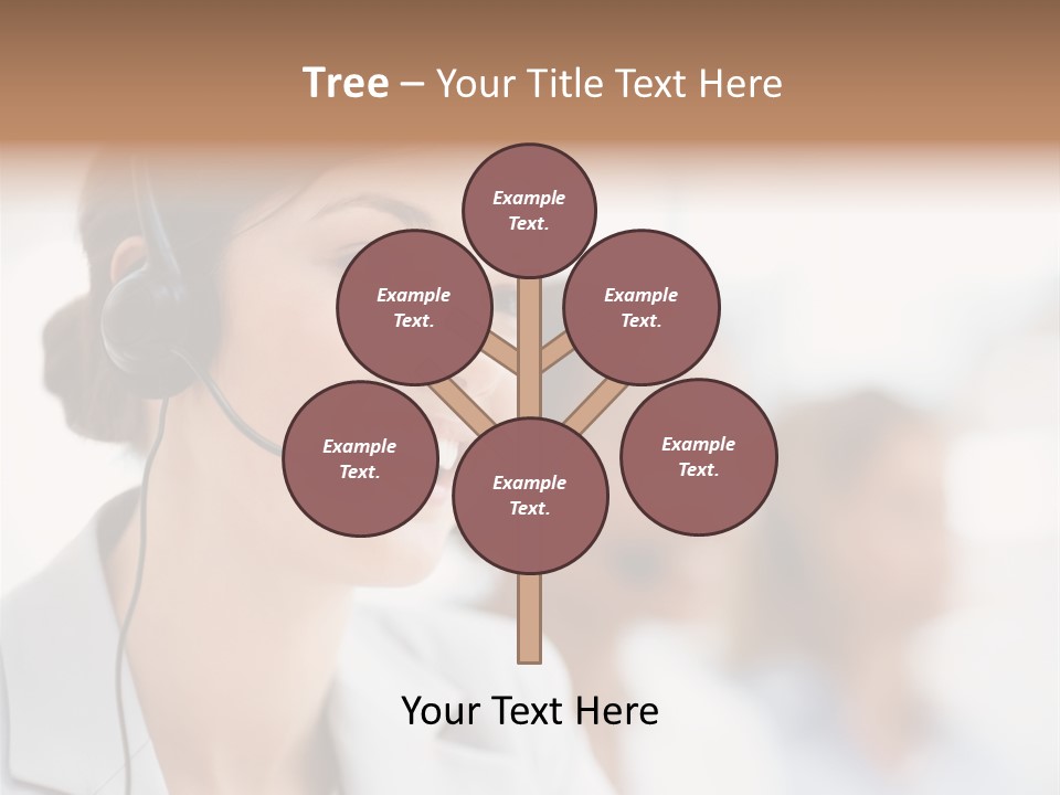 Striped Eating Sweet PowerPoint Template