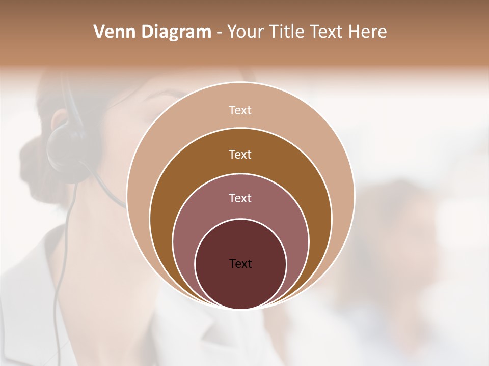 Striped Eating Sweet PowerPoint Template