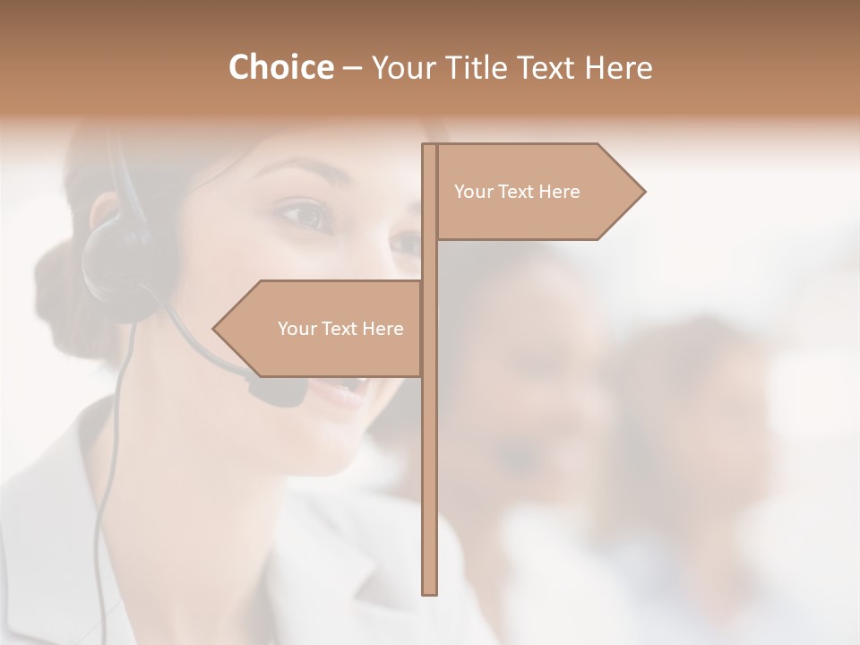 Striped Eating Sweet PowerPoint Template