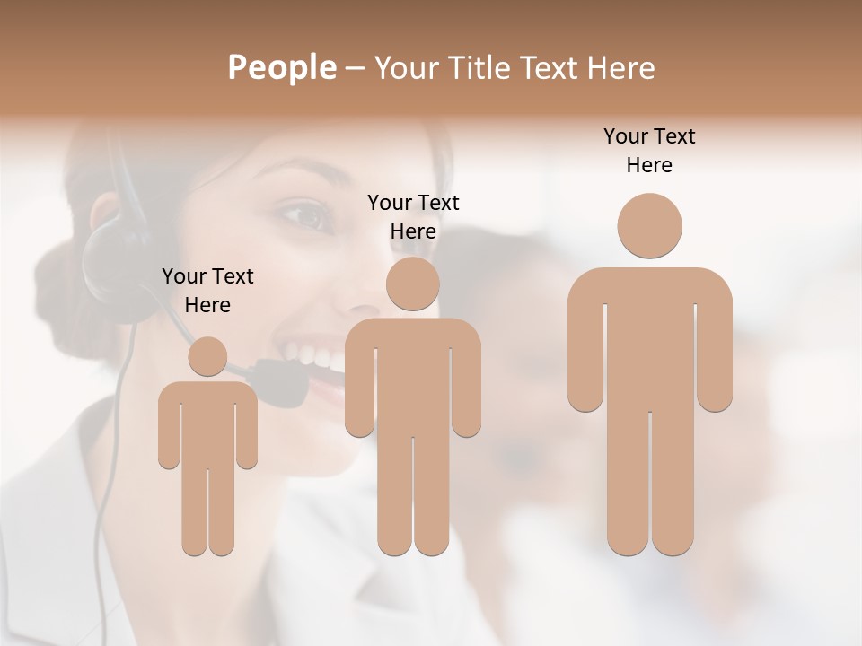 Striped Eating Sweet PowerPoint Template