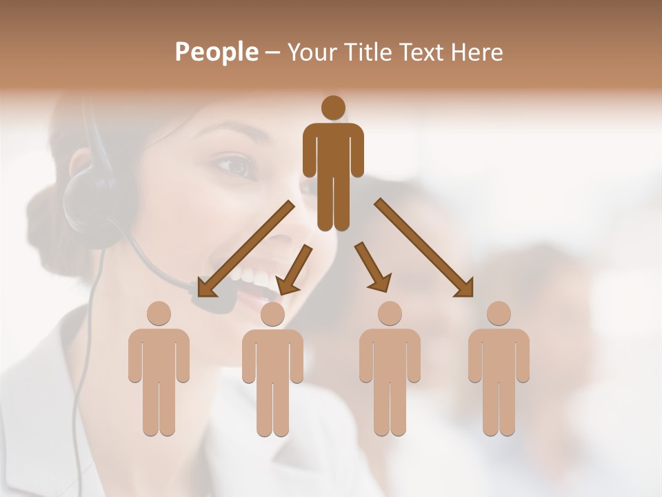 Striped Eating Sweet PowerPoint Template