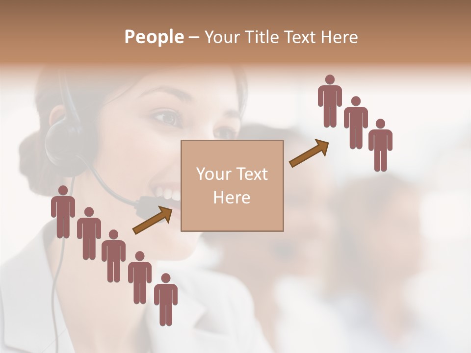 Striped Eating Sweet PowerPoint Template