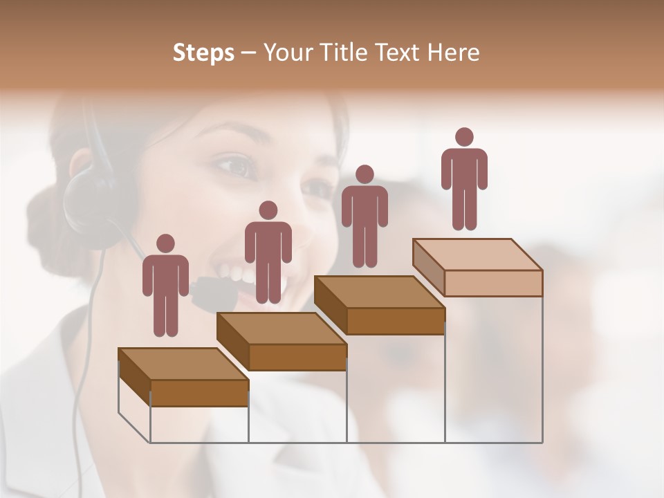 Striped Eating Sweet PowerPoint Template