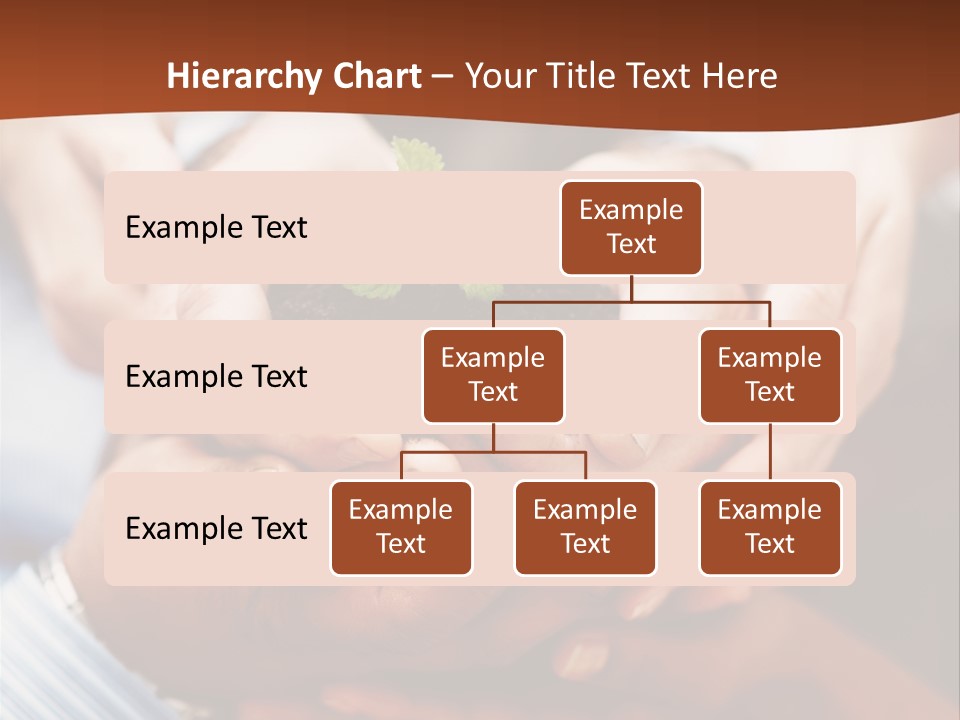 A Group Of People Holding A Plant In Their Hands PowerPoint Template