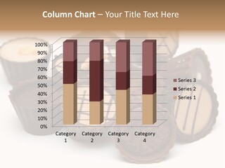 A Pile Of Chocolates Sitting On Top Of Each Other PowerPoint Template