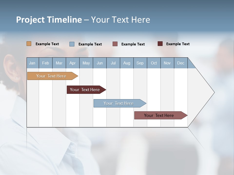 A Woman Smiling While Holding A Laptop Computer PowerPoint Template