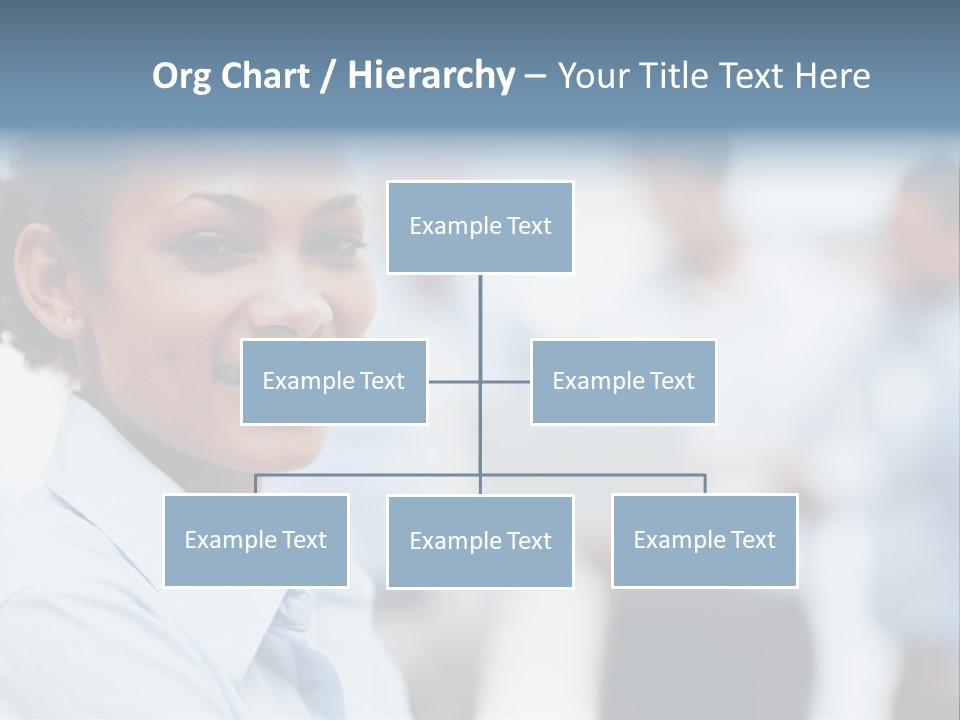A Woman Smiling While Holding A Laptop Computer PowerPoint Template