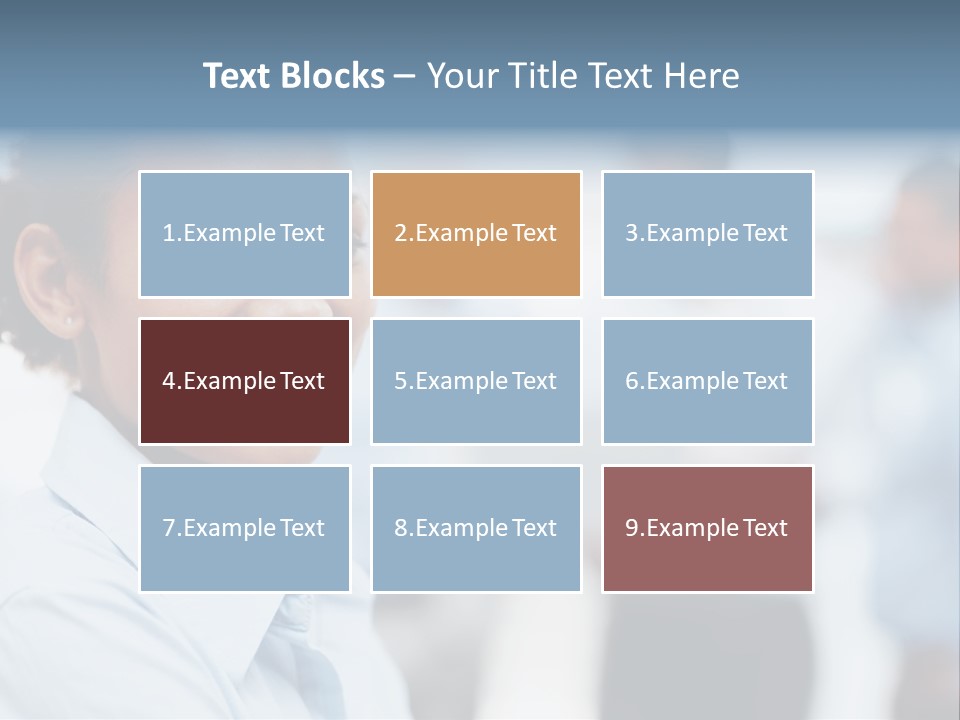 A Woman Smiling While Holding A Laptop Computer PowerPoint Template