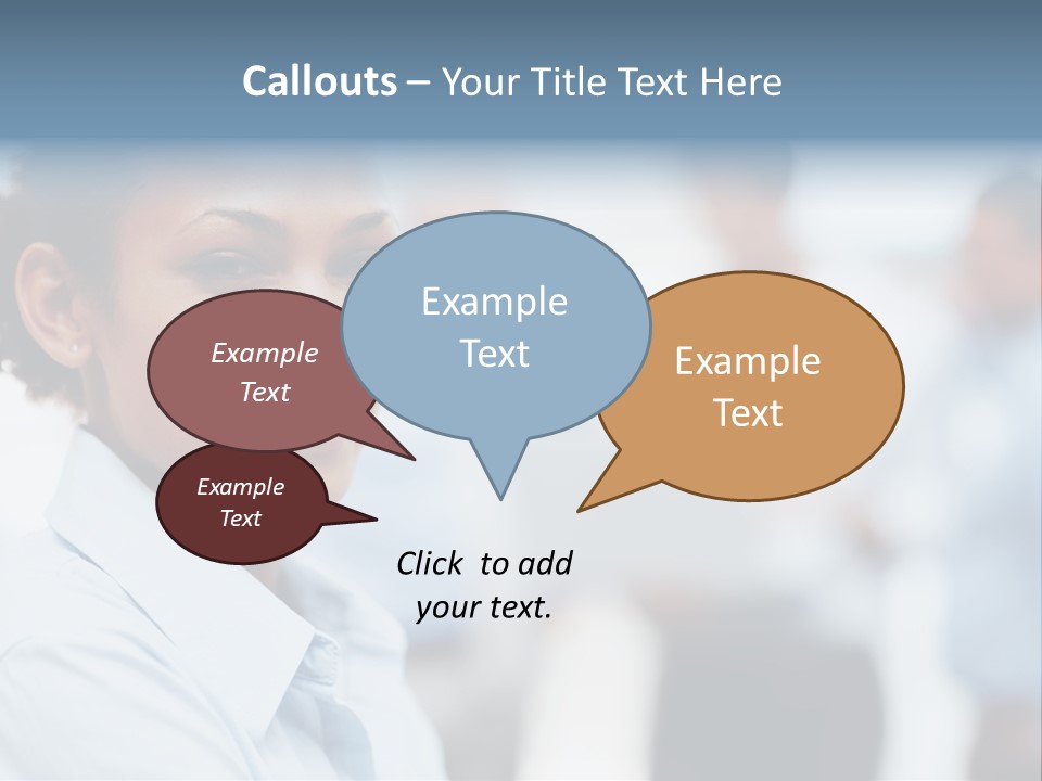 A Woman Smiling While Holding A Laptop Computer PowerPoint Template