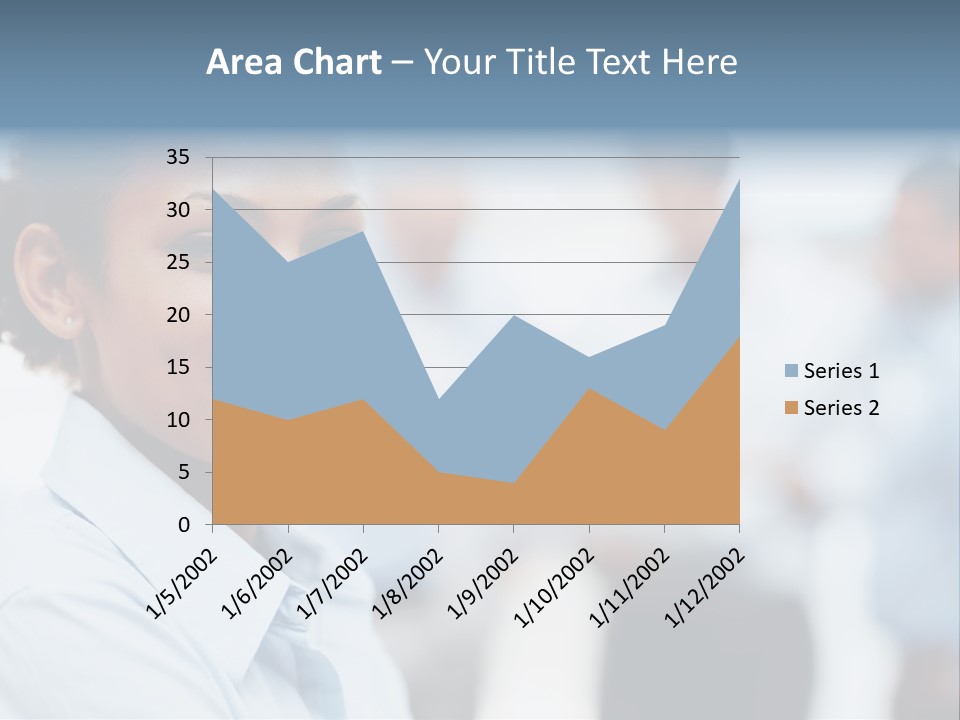 A Woman Smiling While Holding A Laptop Computer PowerPoint Template
