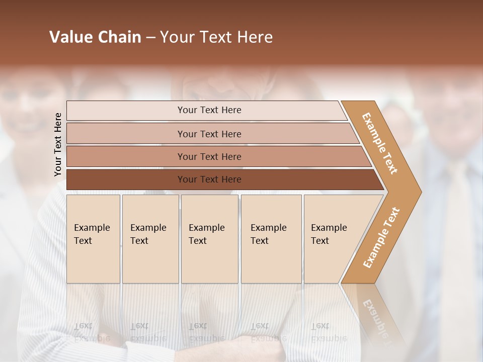 A Man Standing In Front Of A Group Of People PowerPoint Template