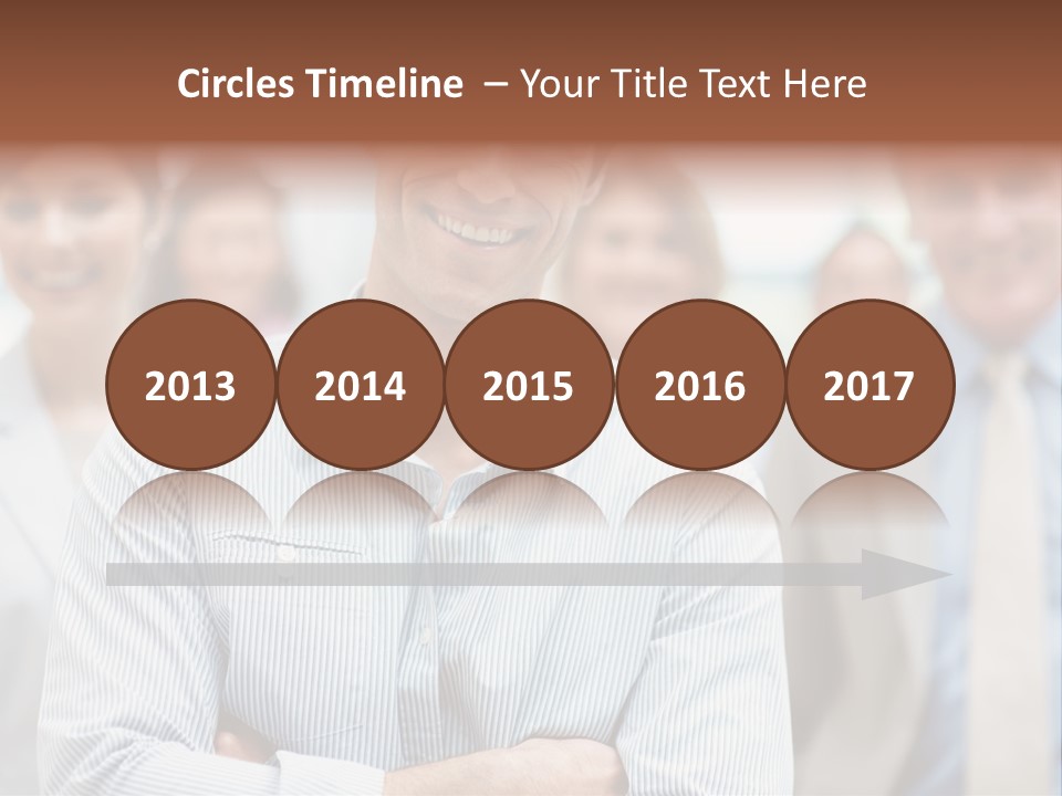 A Man Standing In Front Of A Group Of People PowerPoint Template