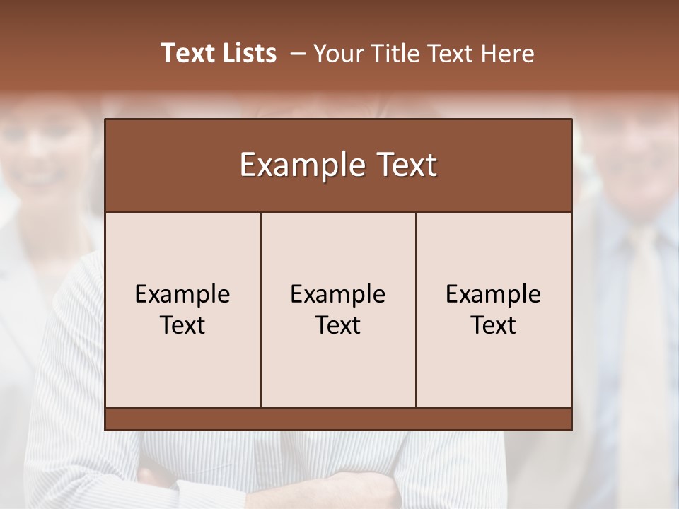 A Man Standing In Front Of A Group Of People PowerPoint Template