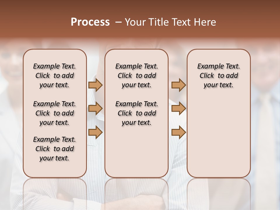 A Man Standing In Front Of A Group Of People PowerPoint Template