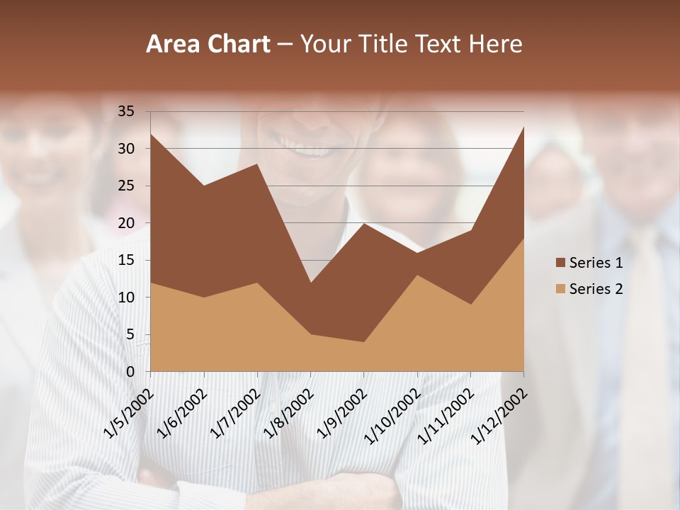 A Man Standing In Front Of A Group Of People PowerPoint Template