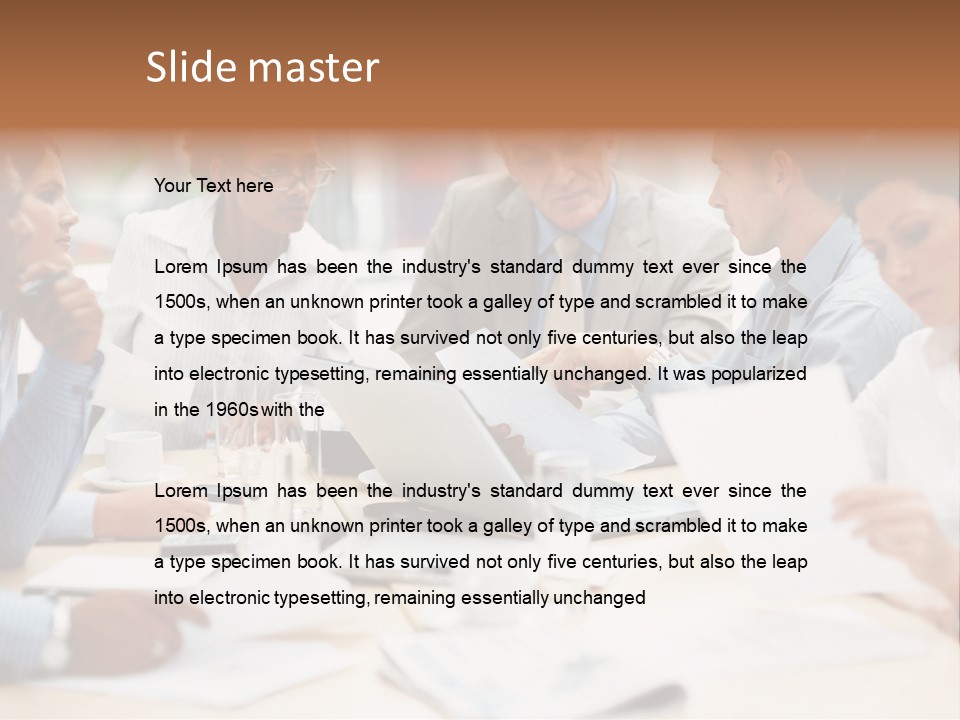 Face Luxury One PowerPoint Template