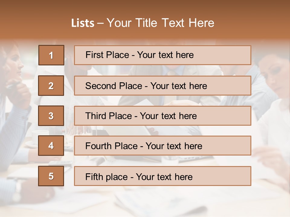 Face Luxury One PowerPoint Template