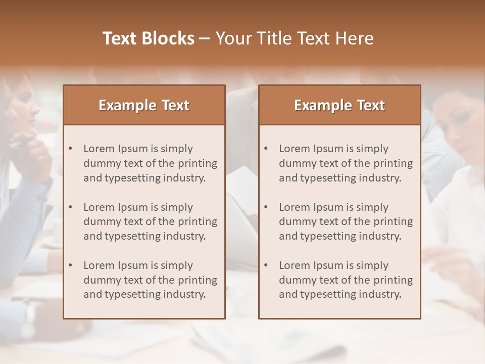 Face Luxury One PowerPoint Template