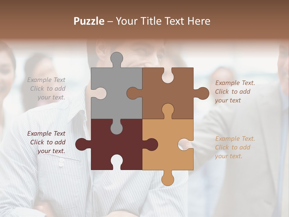 White Interior Dinner PowerPoint Template