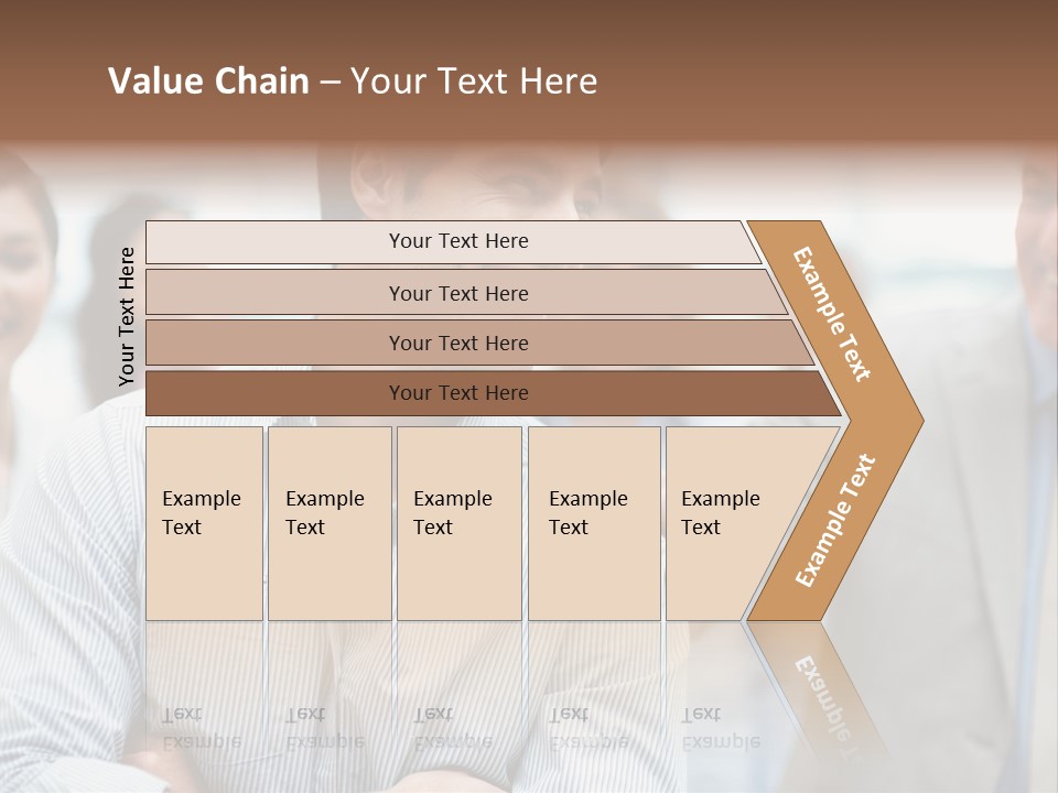 White Interior Dinner PowerPoint Template