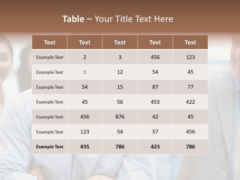 White Interior Dinner PowerPoint Template