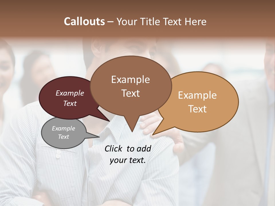 White Interior Dinner PowerPoint Template