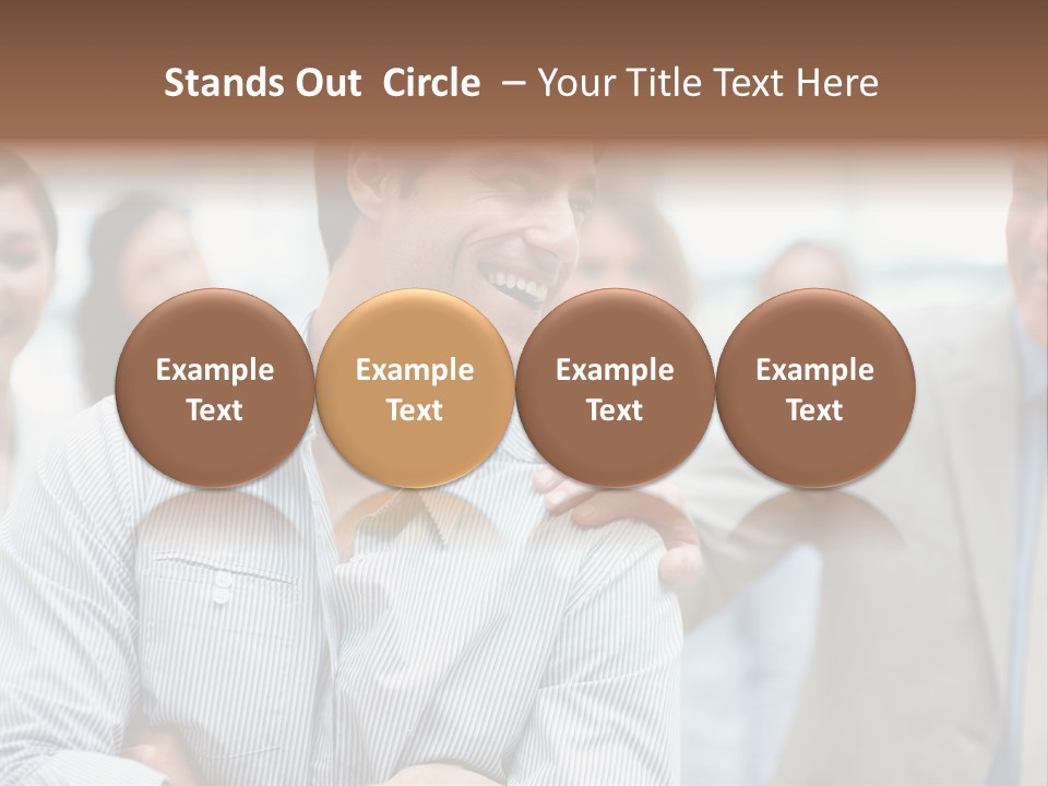 White Interior Dinner PowerPoint Template