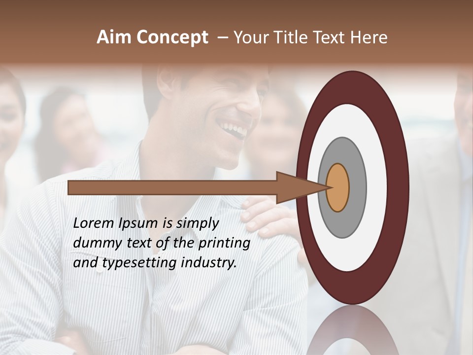 White Interior Dinner PowerPoint Template