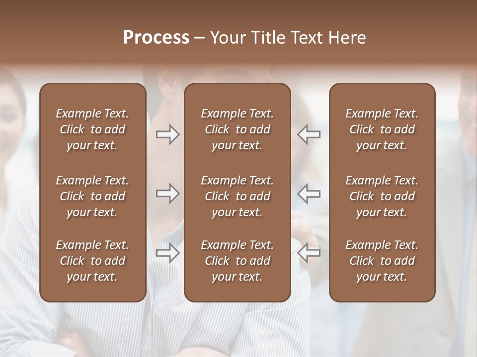 White Interior Dinner PowerPoint Template