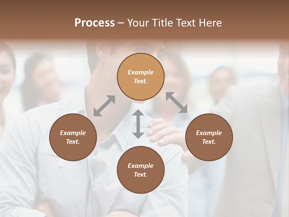 White Interior Dinner PowerPoint Template