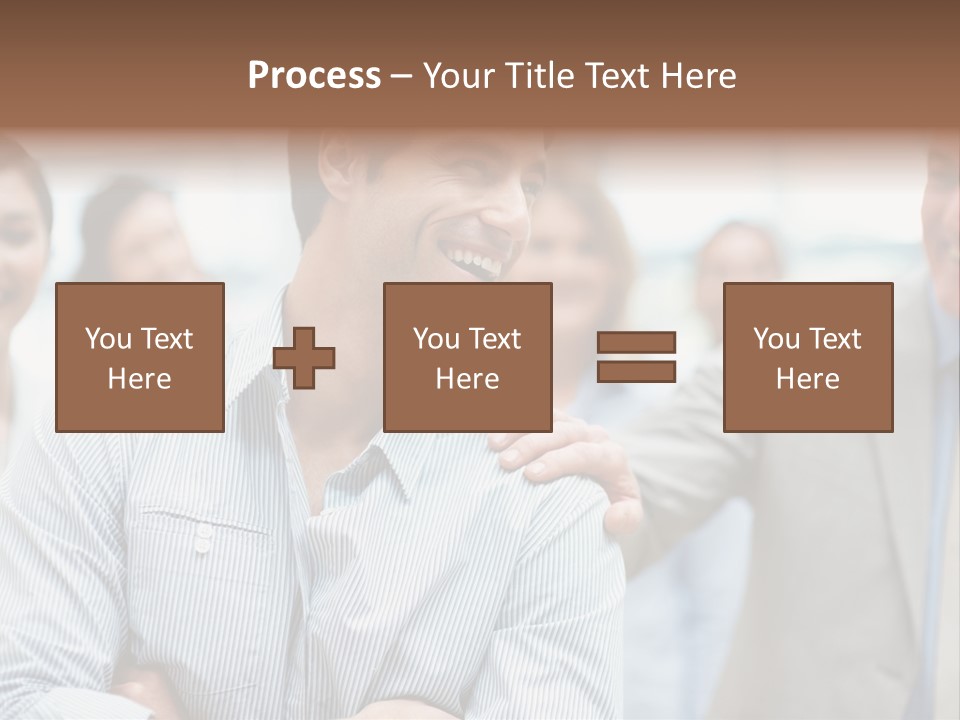 White Interior Dinner PowerPoint Template