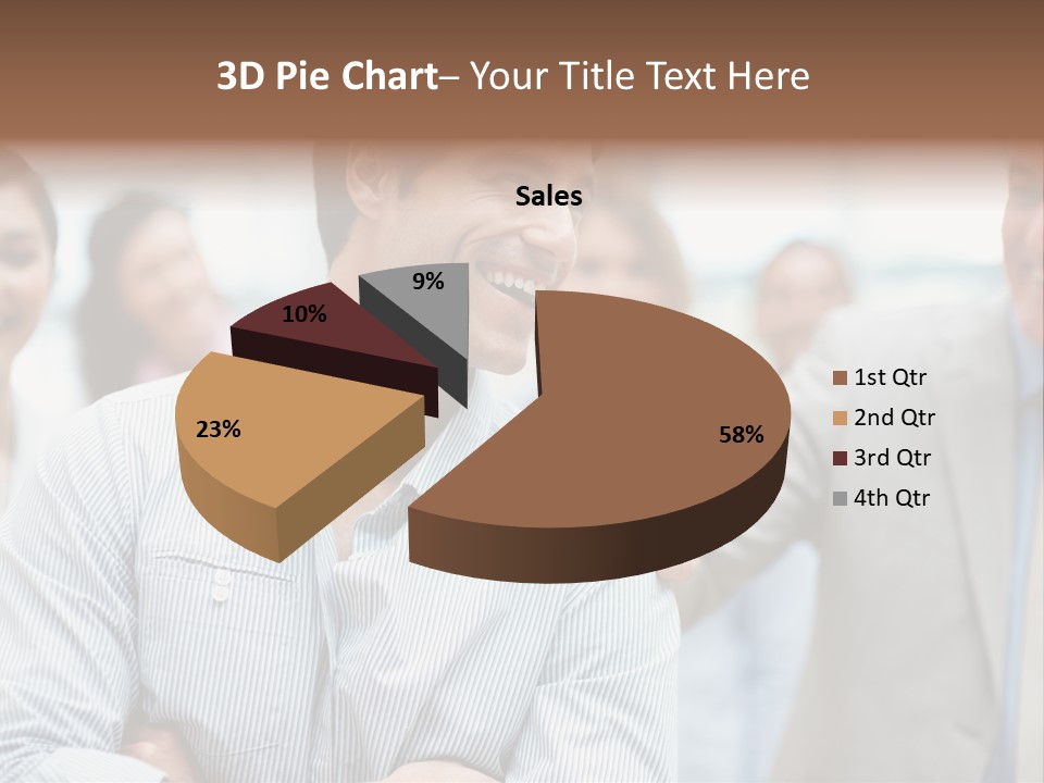 White Interior Dinner PowerPoint Template