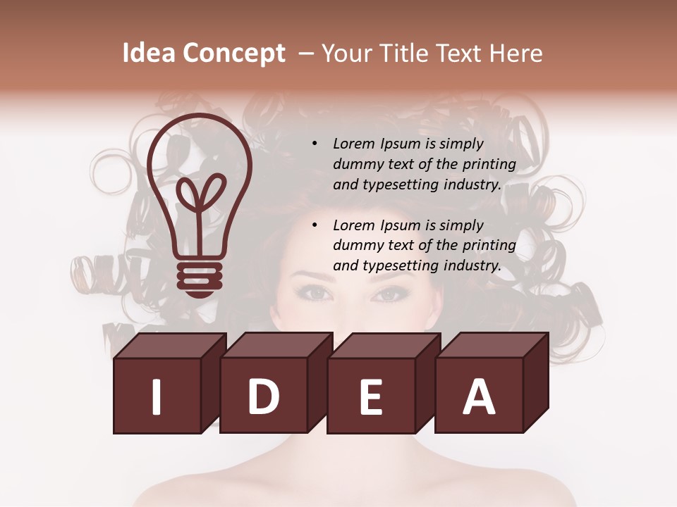 Face Luxury One PowerPoint Template