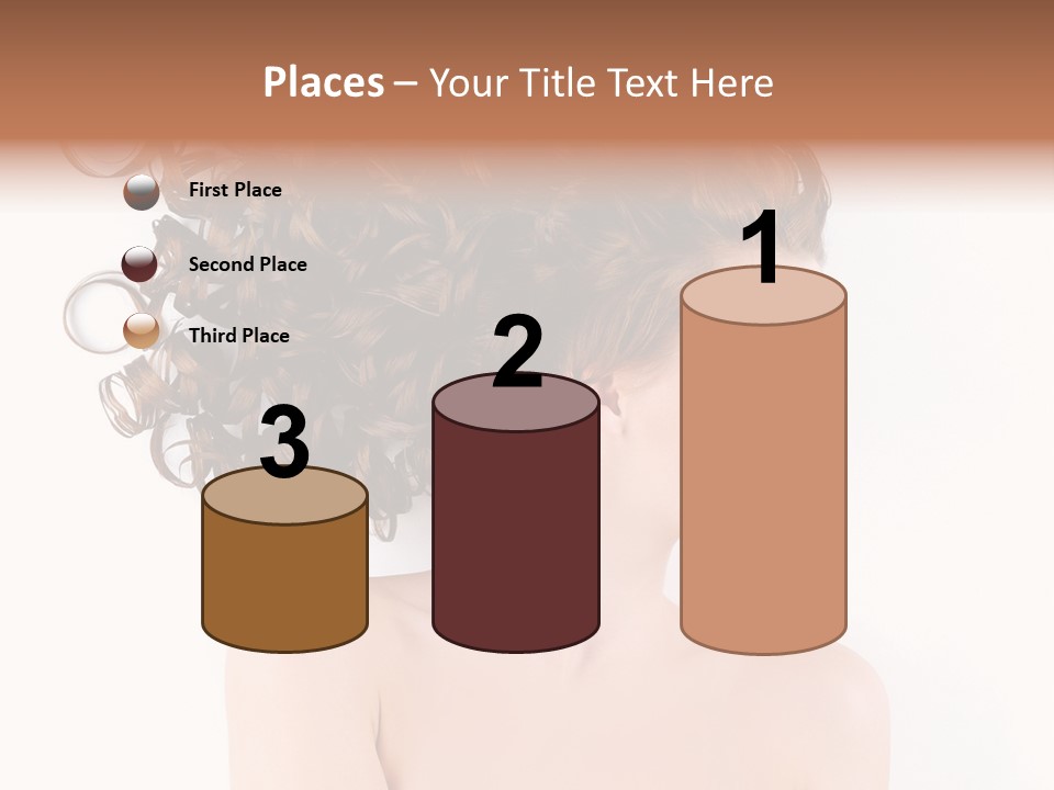 Styling Girl Indoors PowerPoint Template