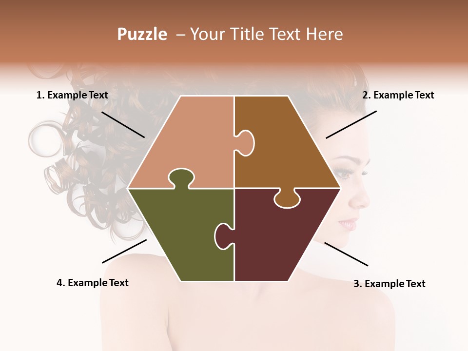 Styling Girl Indoors PowerPoint Template