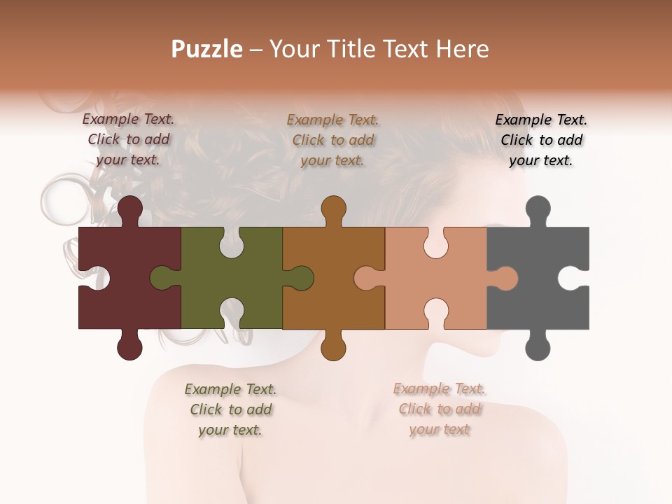 Styling Girl Indoors PowerPoint Template