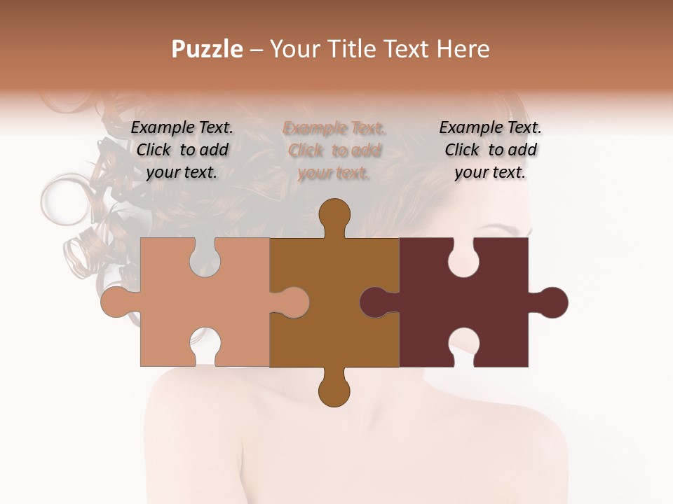 Styling Girl Indoors PowerPoint Template