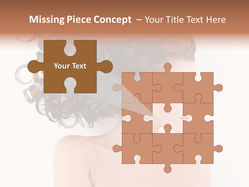 Styling Girl Indoors PowerPoint Template