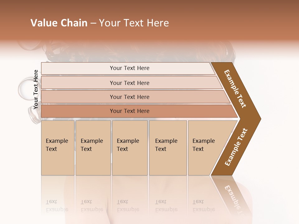 Styling Girl Indoors PowerPoint Template