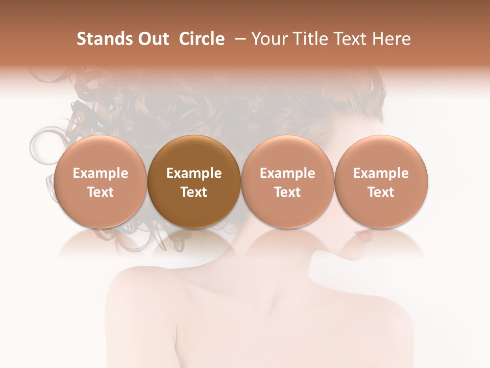 Styling Girl Indoors PowerPoint Template