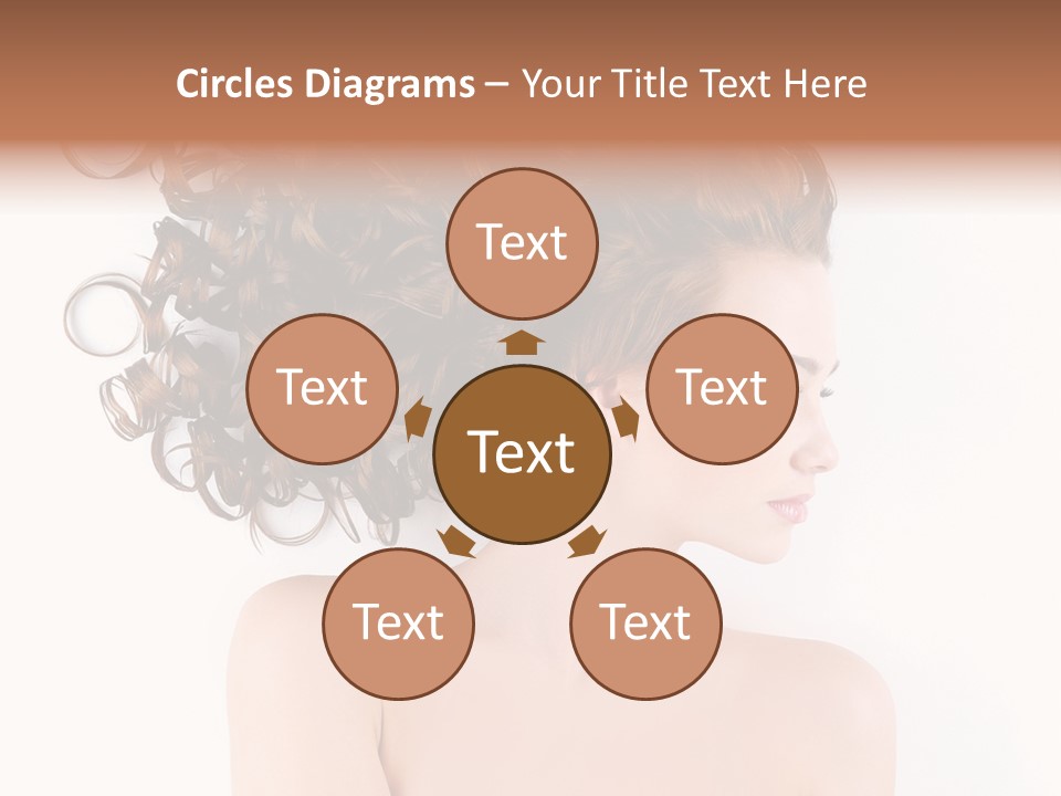 Styling Girl Indoors PowerPoint Template