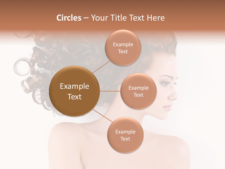 Styling Girl Indoors PowerPoint Template