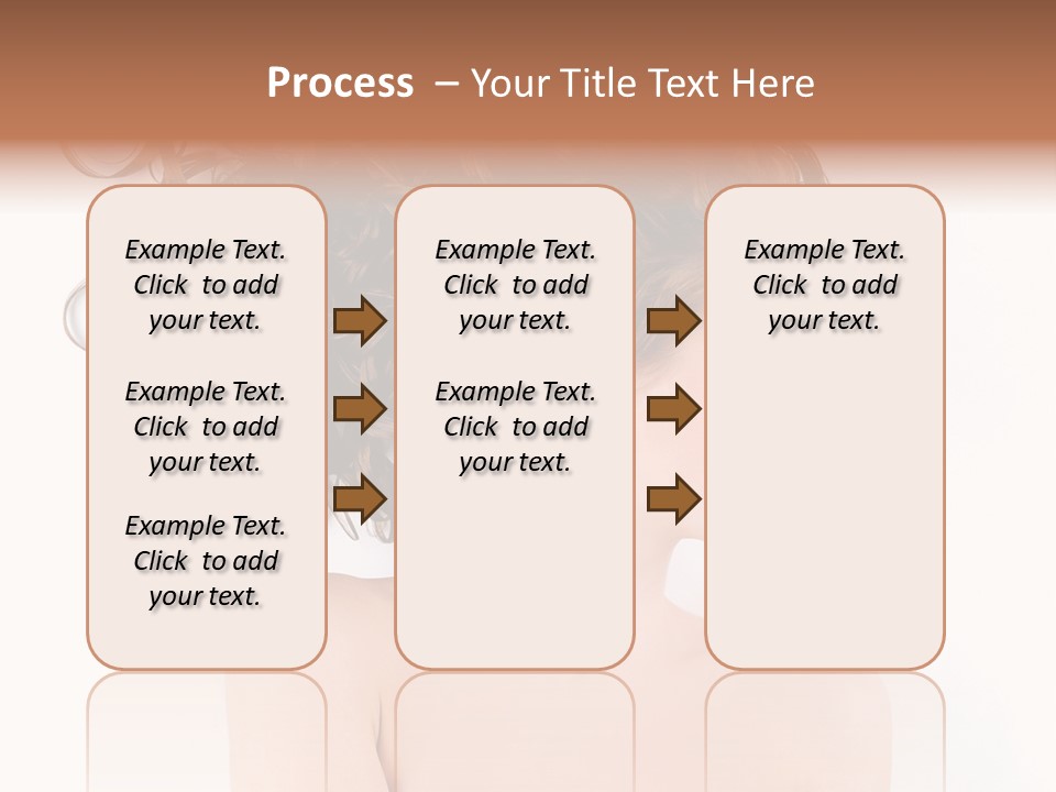 Styling Girl Indoors PowerPoint Template
