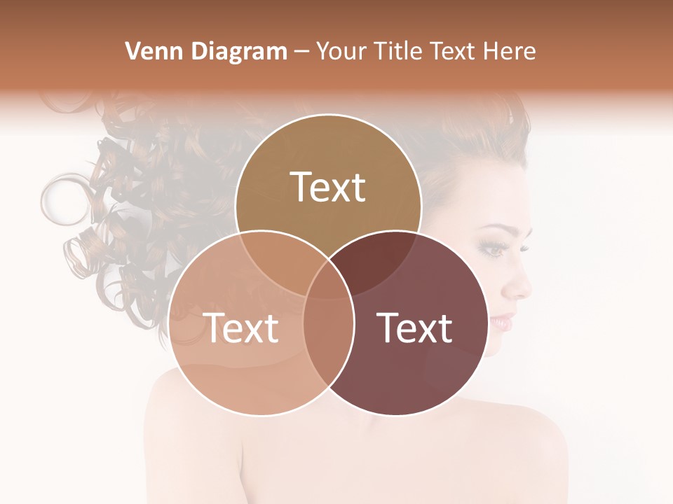 Styling Girl Indoors PowerPoint Template