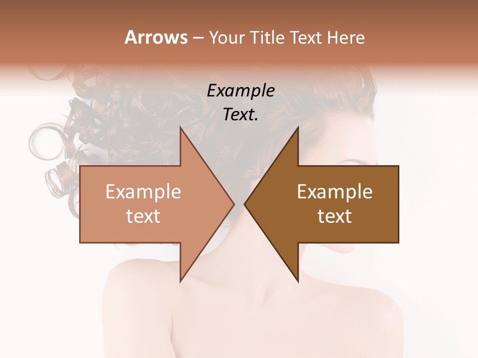 Styling Girl Indoors PowerPoint Template